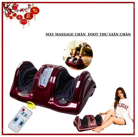 Máy massage chân bấm huyệt tiêu chuẩn (có remote)